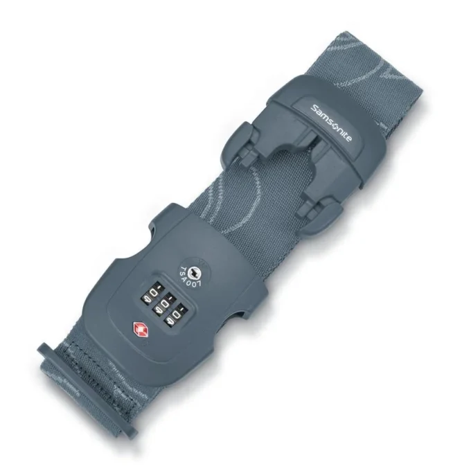 Pasek do bagażu Travel Sentry z 3-cyfrowym zamkiem szyfrowym Pasek do bagażu Travel Sentry z 3-cyfrowym zamkiem szyfrowym