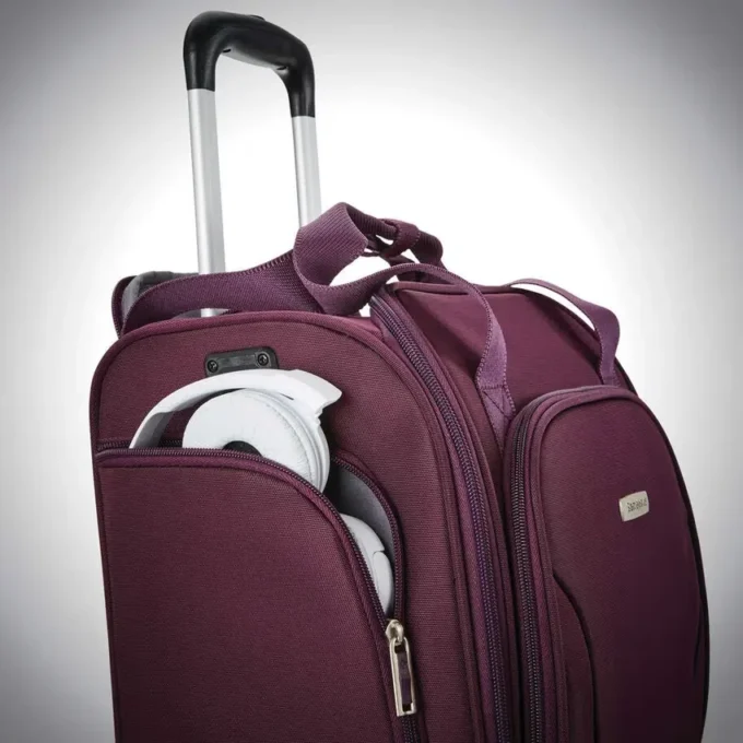 Walizka pod fotel z portem USB